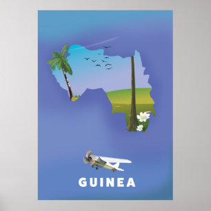 impressão de poster de Esqui da África do Sul da