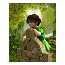 Impressão de Poster de Fada Celta