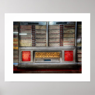 Impressão de Poster de Jukebox