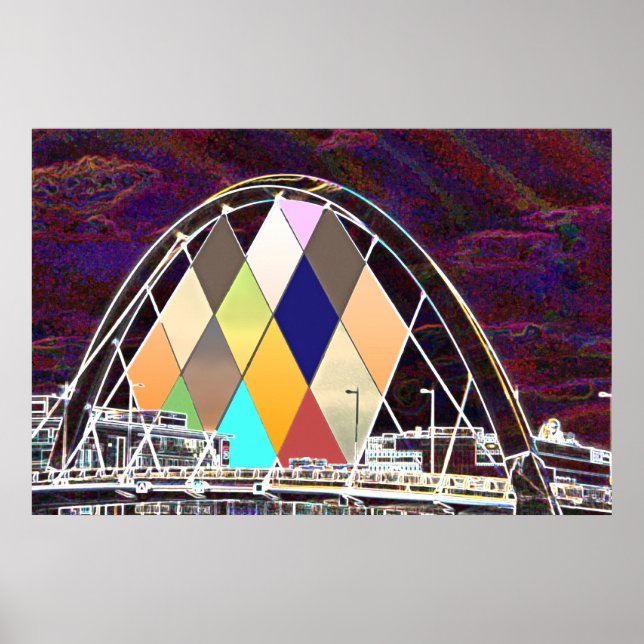 Impressão de Poster de ponte esgueira (Frente)