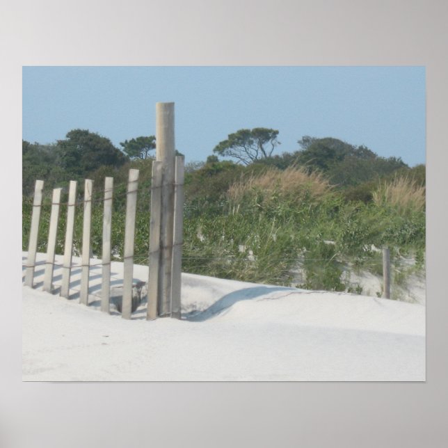 Impressão de Poster de praia (Frente)