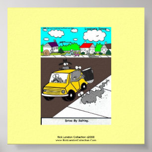 Impressão de Poster de Qualidade de Cartoon de Sl