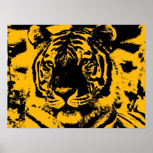 Impressão de Poster de Tigre - Posters de Tigres d