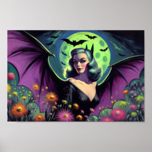 Impressão de poster de transformação da meia-noite