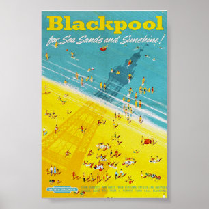 Impressão de Poster de Viagens vintage de de Retr