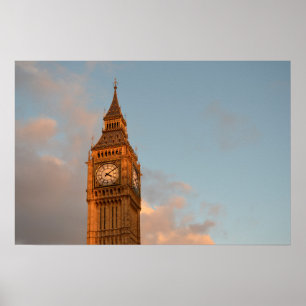 Impressão de pôster do Big Ben em Londres