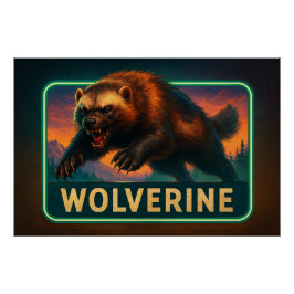 Impressão de Poster do Wolverine