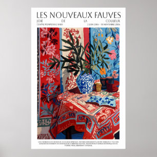 Impressão de Poster Floral Les Nouveaux Fauves Col