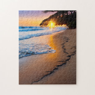 Impressão de praia com Quebra-cabeça de fotografia
