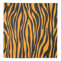 Impressão de Princeton Orange Zebra