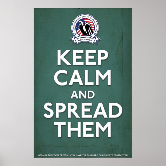 Impressão de Propaganda de Paródia TSA (Frente)