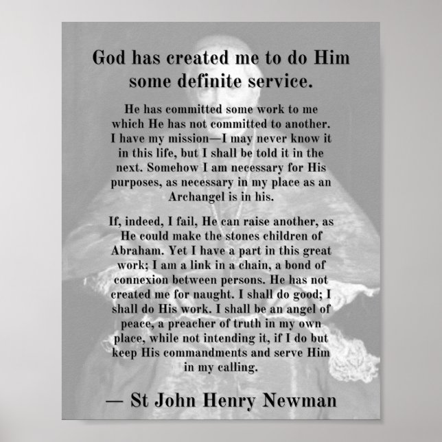 Impressão de propósito do Newman (Frente)