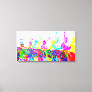 Impressão de Quadros de Parede de Jogadores Polo