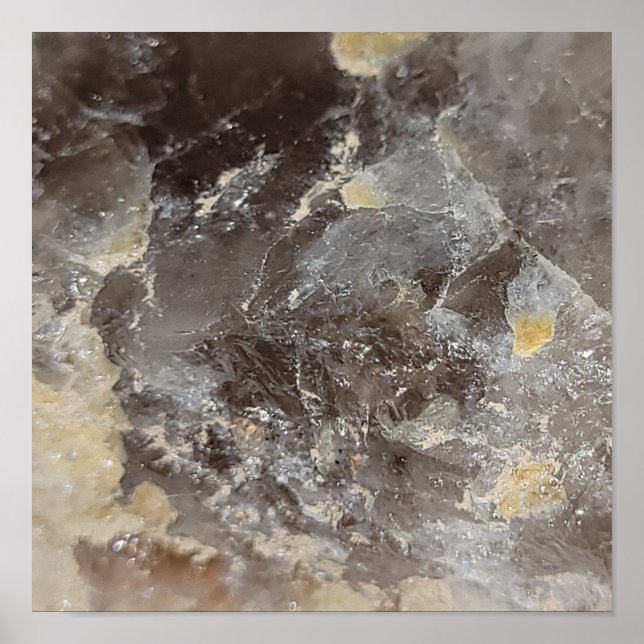 impressão de quartzo enfumaçado (Frente)