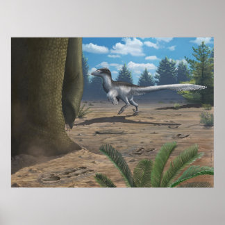 Impressão de raptor de