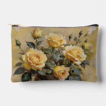 Impressão de Rosas Amarelas