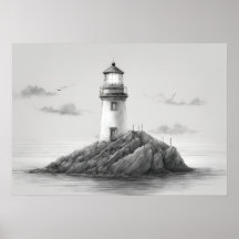 impressão de "Sentinel Silencioso", Poster