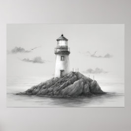 impressão de "Sentinel Silencioso", Poster