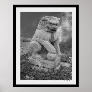 Impressão de Shi Zi