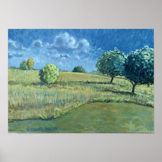 impressão de Shrewsbury Apple Trees 1993 (Frente)