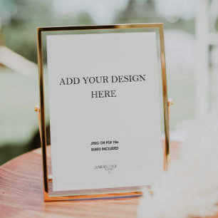 Impressão de Sinal de Casamento Retrato de 8x10" P