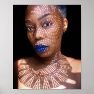 Impressão de Sombra Afro-Americana