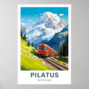 Impressão de Suiça de pilatus