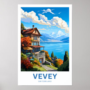 Impressão de Suiça Vevey