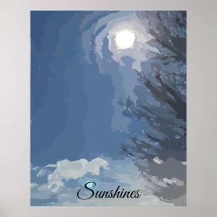 Impressão de Sunshines, Papel Poster de Valor (Ma