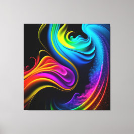 Impressão de Tabulação de Arte de Pintura abstrato