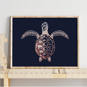 Impressão de Tartaruga do Mar   Muro de Tartaruga 