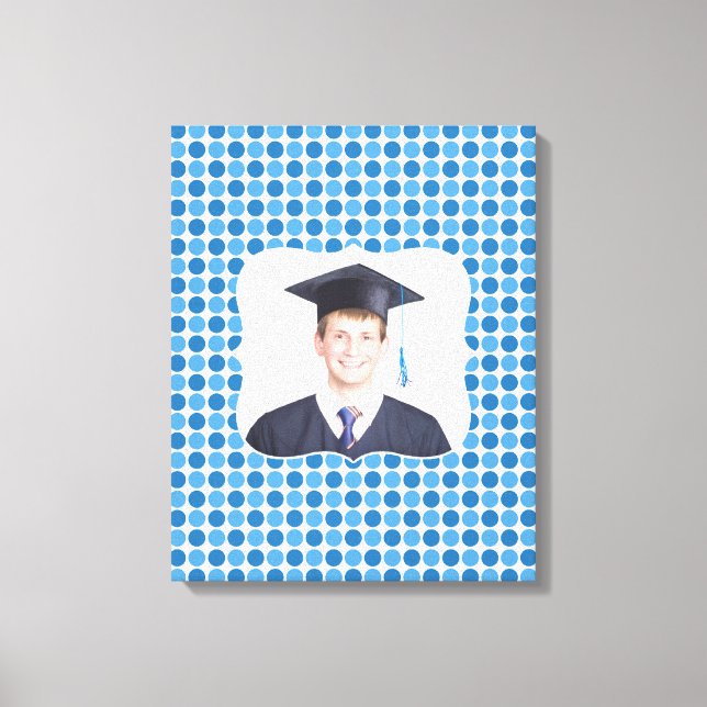 Impressão de Tela Azul Foto [16x20] polegadas (Frente)