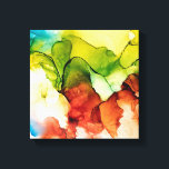 Impressão de tela cardíaca<br><div class="desc">Foto de impressão de arte fina de coração de flor fresca</div>