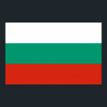 Impressão de tela com bandeira da Bulgária<br><div class="desc">Adicione um toque de orgulho búlgaro à sua decoração de parede com a nossa impressão de tela exclusiva com a bandeira da Bulgária! Feito com muita atenção aos detalhes, esta tela é mais do que um mero item decorativo; é uma celebração do patrimônio e orgulho cultural da Bulgária. O vibrante...</div>