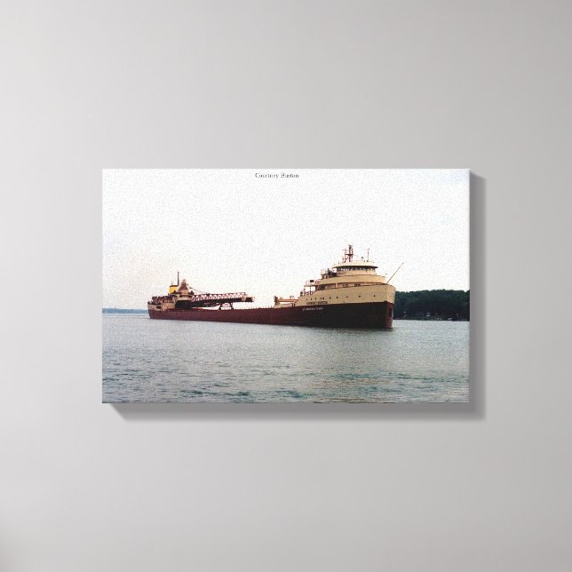 Impressão de tela Courtney Burton (Frente)