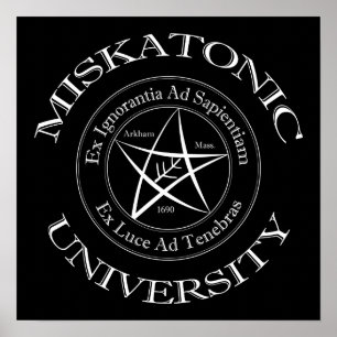 Impressão de tela da Universidade Miskatonic