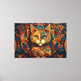 impressão de tela de abstrato