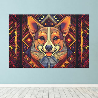 impressão de tela de abstrato