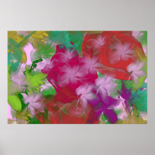 Impressão de Tela de Arte abstrato