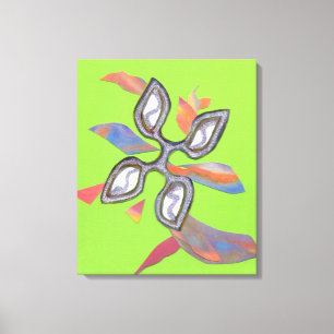 Impressão de tela de arte "verde"