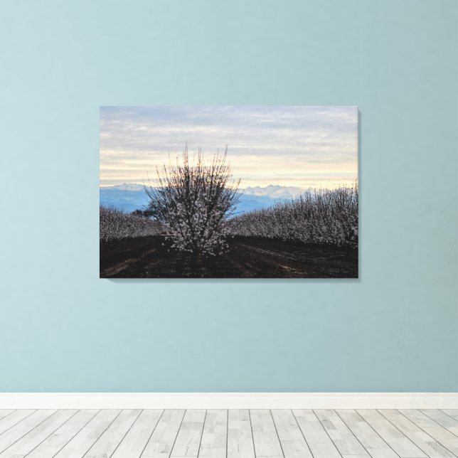 Impressão de Tela de Bloqueio na Paisagem do Vale  (Insitu(piso de madeira))