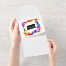 impressão de tela de convite personalizada