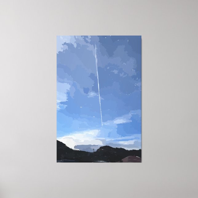 Impressão de tela de desenho alta estendida (Frente)