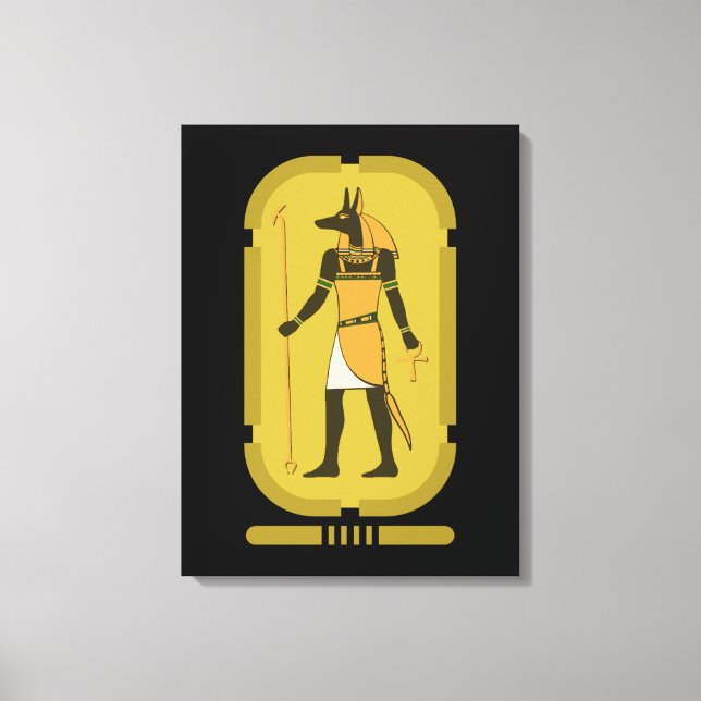 Impressão de tela de desenho Anubis (Frente)