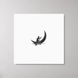 Impressão de tela de desenho "Row Moon"