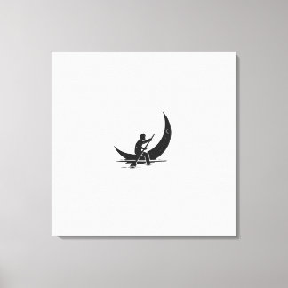 Impressão de tela de desenho "Row Moon"