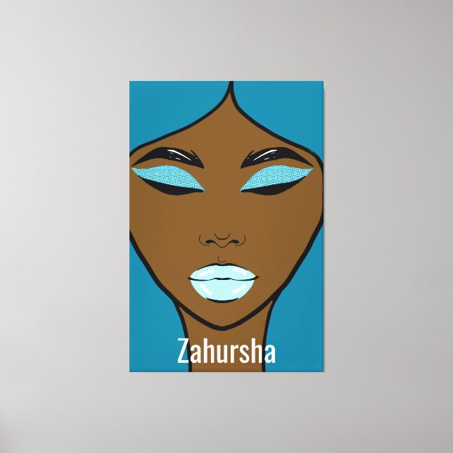 Impressão de tela de desenho Zahursha (Frente)