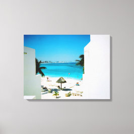 Impressão de tela de exibição tropical