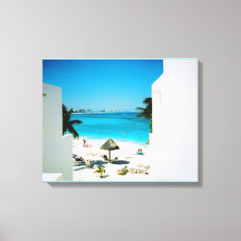 Impressão de tela de exibição tropical