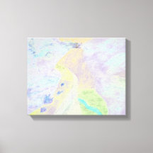 Impressão de Tela de Luz Montanha